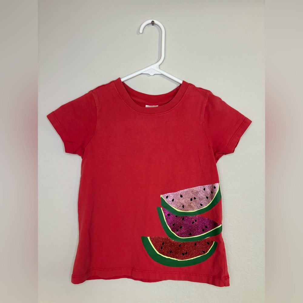 Hanna Andersson Graphic Watermelon T-Shirt size 6-7